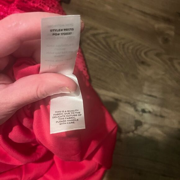 Glamorous LuLus Hot Pink Sequin Faux-Wrap Romper- NWT - Picture 14 of 15